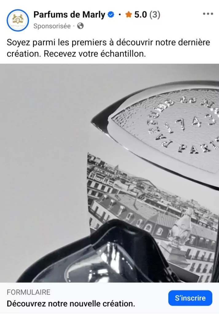 Nouvelle Création de Parfums de Marly