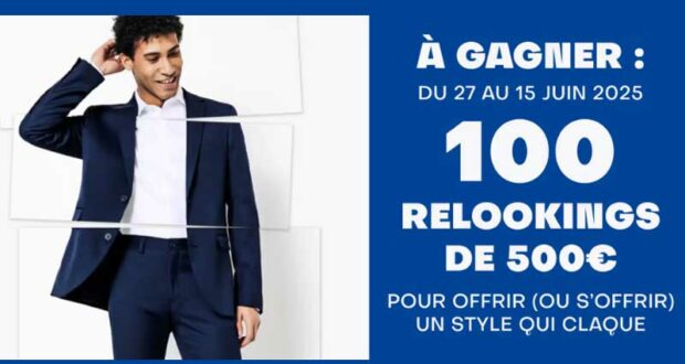 100 cartes cadeaux Jules de 500€ chaque à gagner