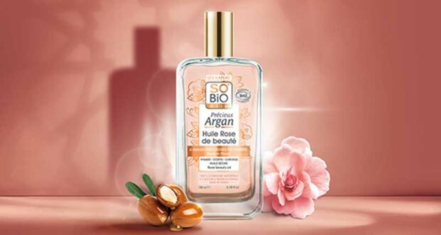 40 huile Rose de beauté Précieux Argan SO’Bio Etic à tester