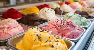 Distribution gratuite de glaces