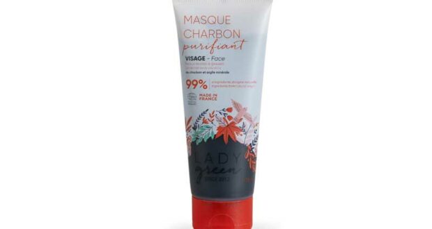Testez 15 Cure Masque charbon purifiant Bio de Lady Green