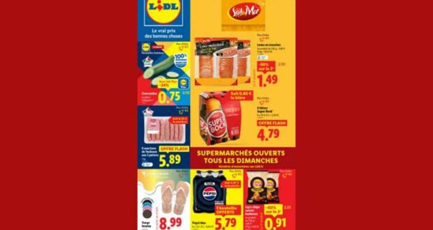 Catalogue Lidl du 24 juillet au 30 juillet 2025