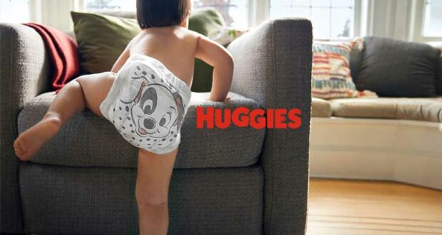 400 paquets de couches Huggies Little Movers à tester