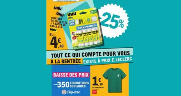 Catalogue E.Leclerc du 29 juillet au 06 septembre 2025