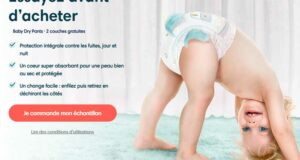 Échantillons gratuits de couches Pampers