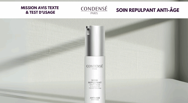 20 Soins Repulpant Anti-Âge Condensé Paris à Tester