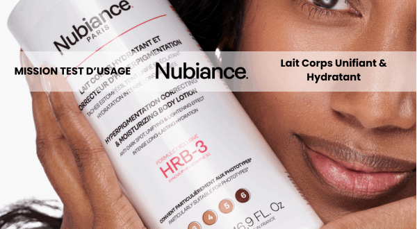 60 Lait Corps Unifiant & Hydratant Nubiance à tester