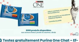 8000 échantillons gratuits Purina One Chat