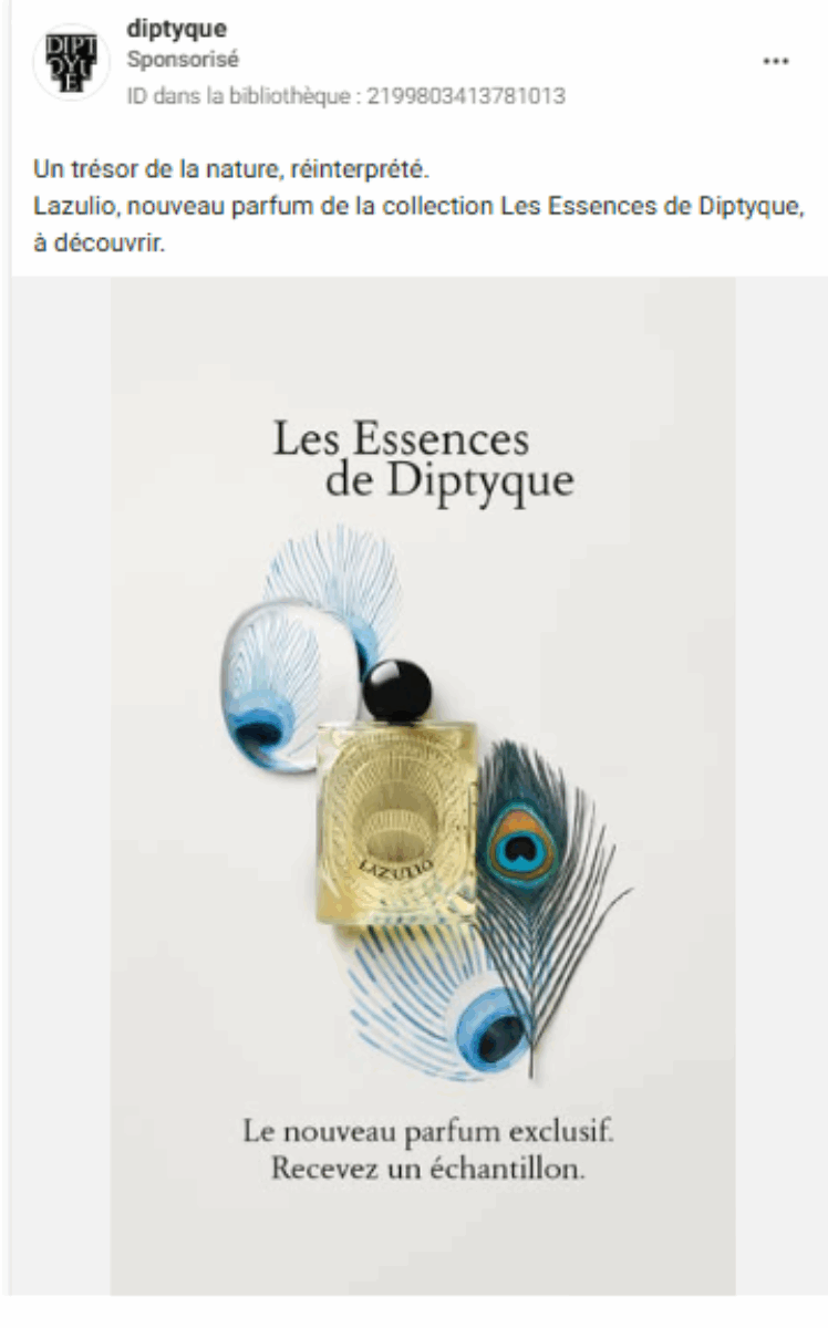 parfum Lazulio de Diptyque Paris