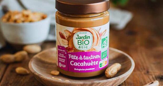 50 pâtes à tartiner cacahuète Jardin BiO étic à tester