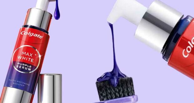 5000 échantillons Dentifrice Colgate Max White Purple Serum