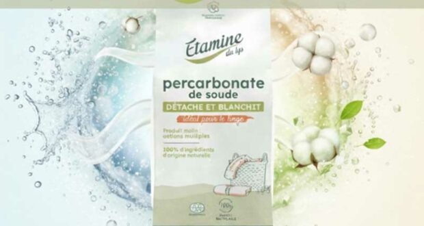 60 Percarbonate de Soude Etamine du lys à tester