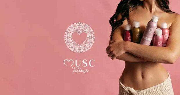 600 packs de déo douche et lait corps Musc Intime à tester