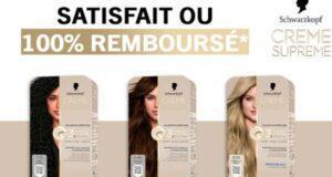 Coloration Crème Suprême Schwarzkopf 100% Remboursé