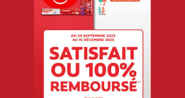 Dentifrice Colgate ou Brosse à Dents elmex 100% Remboursé