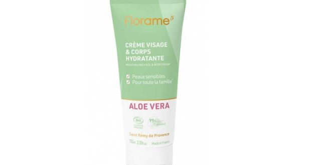 25 Crèmes visage et corps hydratantes Aloe Vera Bio de Florame à tester