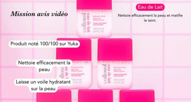 30 Eau de Lait 100ml de Collosol à tester