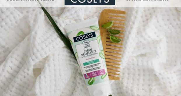 60 Crème démêlante Coslys à tester