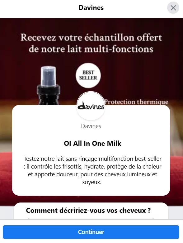 Échantillons de Lait Multi-fonctions OI All in One Milk
