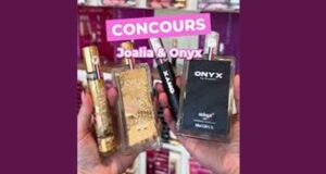 50 eaux de parfum 30ml Joalia ou Onyx à remporter