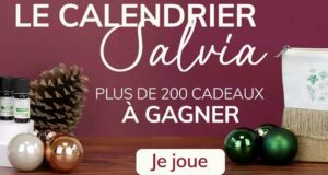 Le calendrier Salvia - Plus de 200 cadeaux à gagner
