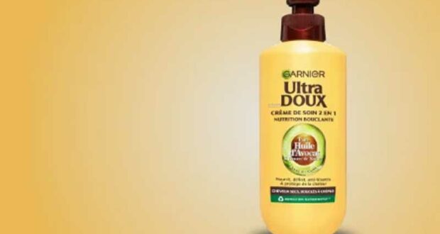 100 Crème de soin nutrition sans rinçage Garnier Ultra Doux à tester