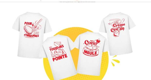 1480 t-shirts collector « Président » Offerts
