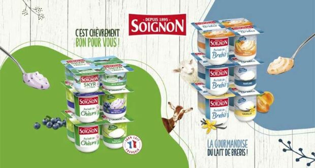 3500 Packs de yaourts SOIGNON offerts