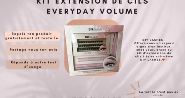 60 Kit extensions de cils DIY everyday volume Peggy Sage à tester