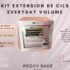 60 Kit extensions de cils DIY everyday volume Peggy Sage à tester