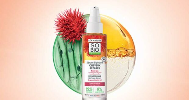 60 Sérum Biphase CHEVEUX RÉPARÉS SO'BiO étic à tester