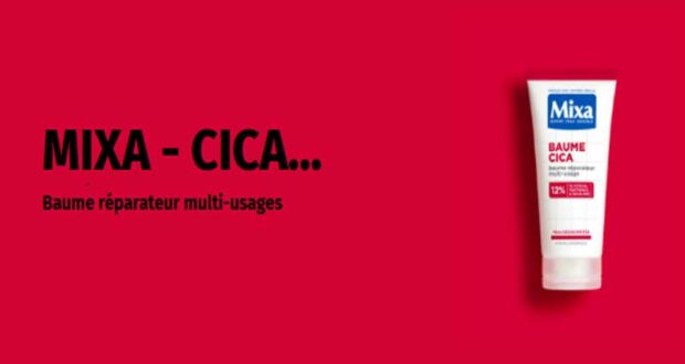 100 Cica-Crème Baume réparateur multi-usages Mixa à tester