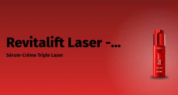 100 Sérum-Crème Revitalift Laser Anti-Âge Triple Laser à tester