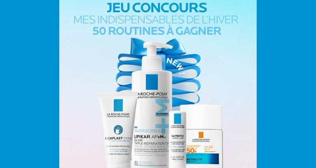 50 lots de 4 de produits de soin La Roche-Posay offerts