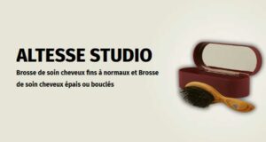 60 Brosses de soin cheveux Altesse Studio offertes