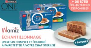 6750 échantillons gratuits de Purina One Terrine pour chat