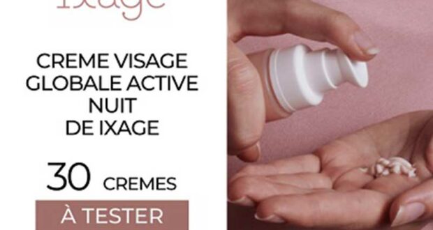 Testez le Contour des yeux et Crème Visage Global Active Nuit de Ixage