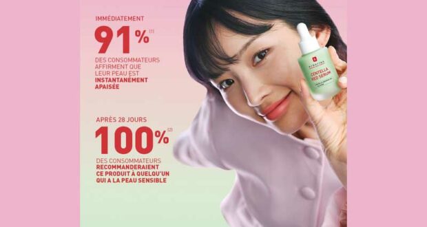 Échantillons Gratuits du Soin Centella Red Sérum Erborian
