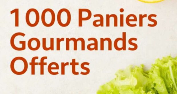 1 000 paniers gourmands gratuits