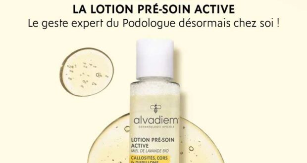 100 Lotion Pré-Soin Active au miel de lavande bio Alvadiem à tester