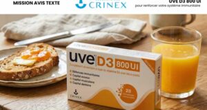 60 UVE D3 800 UI La vitamine D3 Crinex à tester