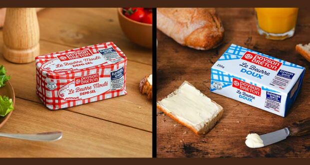 670 Beurres moulés et plaquettes Paysan Breton à tester