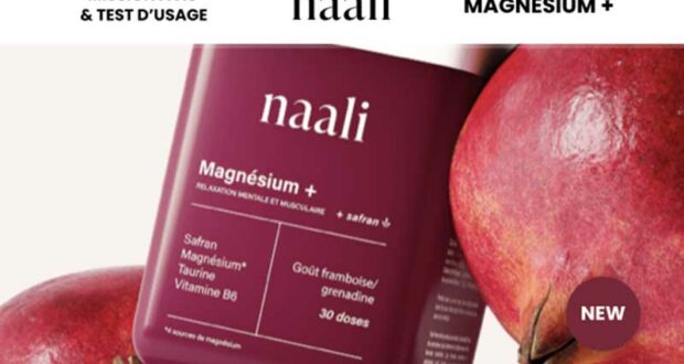90 Magnésium + Naali à tester gratuitement