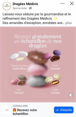 Dragées Confiserie Médicis Paris