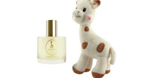 150 Coffrets Eau de Soin et la peluche Sophie La Girafe offerts