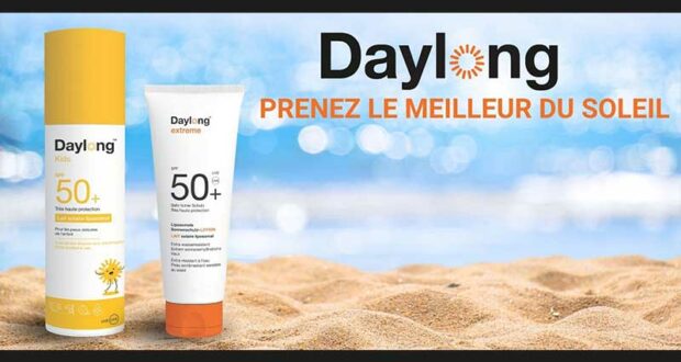 20 lots de 2 produits de soin solaire Daylong offerts