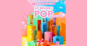 30 brumes parfumées POP à gagner
