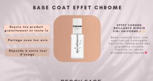 60 Base coat effet chrome Peggy Sage à tester
