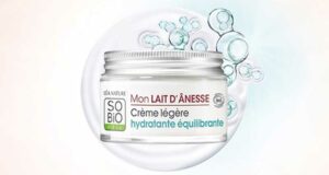 60 Crème légère hydratante équilibrante Mon lait d'Ânesse de SO BiO étic à tester