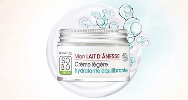 60 Crème légère hydratante équilibrante Mon lait d'Ânesse de SO BiO étic à tester